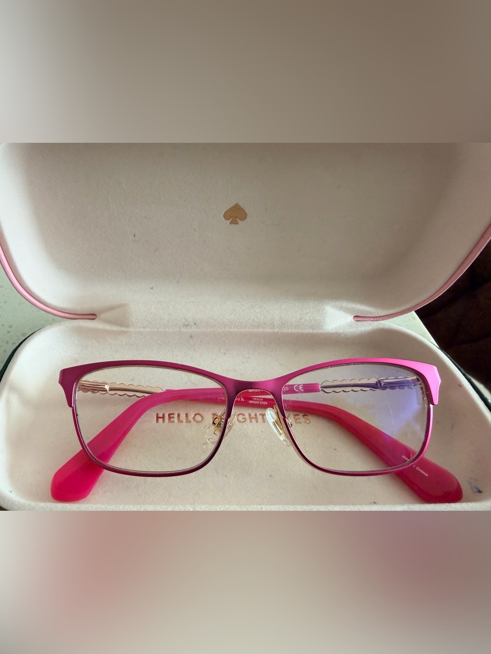 kate spade Pink Gradient Kids' Eyeglasses